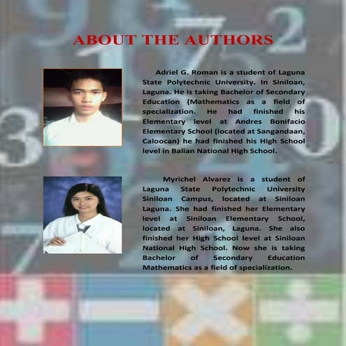 041 about the authors