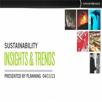 Sustainability Trends and Insights