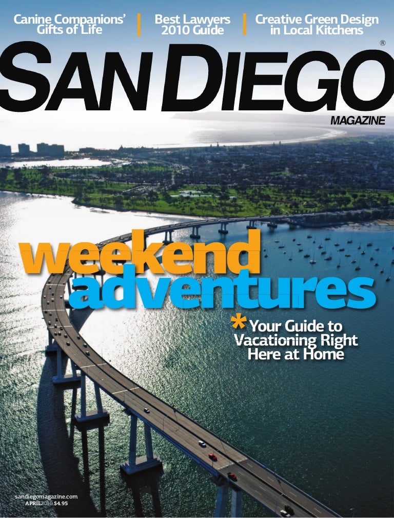 San Diego Magazine Cover