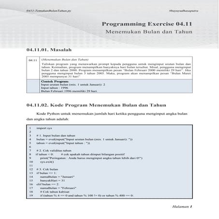 02.14. Luas Segitiga Menggunakan Bahasa Pemrograman Python | PDF