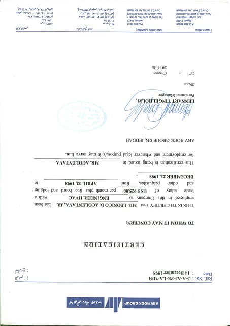 pp10 certificate HSE | PDF