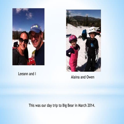 I’d like you to meet my family