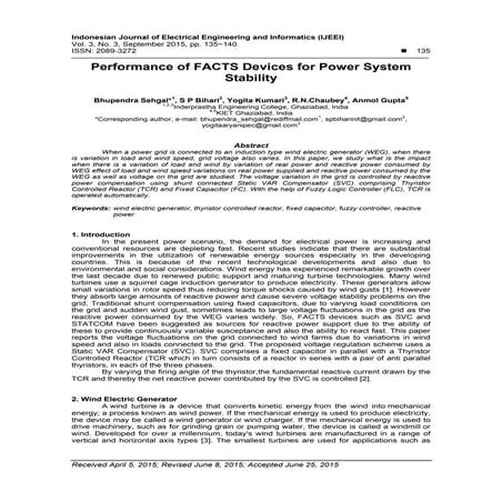 Performance of FACTS Devices for Power System Stability