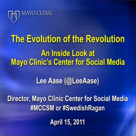 The Evolution of the Revolution