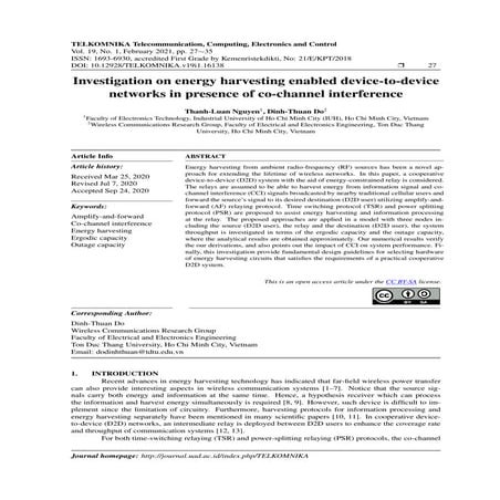 Investigation on energy harvesting enabled device-to-device networks in prese...