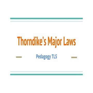 041#Thorndike’s Major Laws.pptx