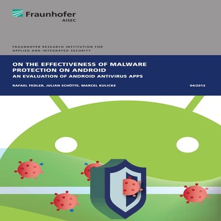 Tech Report: On the Effectiveness of Malware Protection on Android | PDF