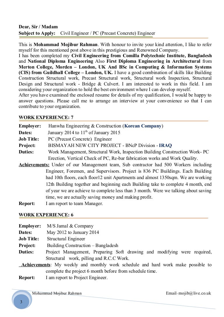 Civil Engineer Architecturebangladesh