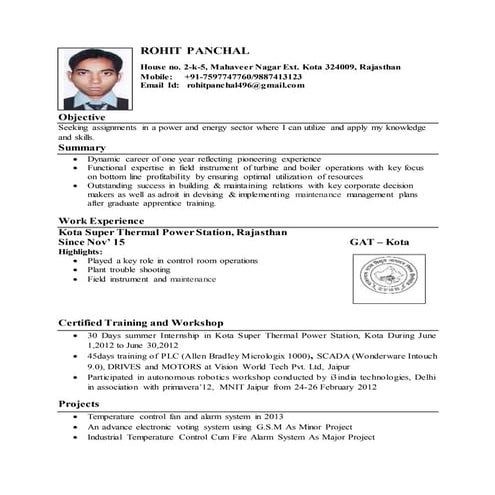 Ronit resume | PDF