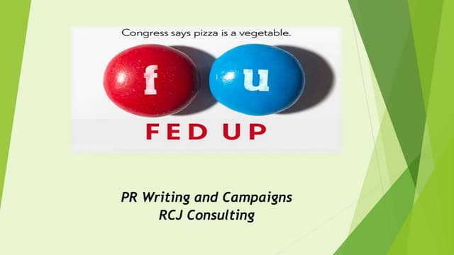 Fed Up! presentation