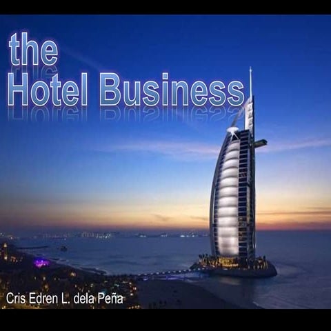 Accommodation Sector - Tourism