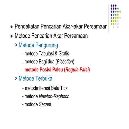 Akar-akar Persamaan  -  Metode Regula Falsi.pdf