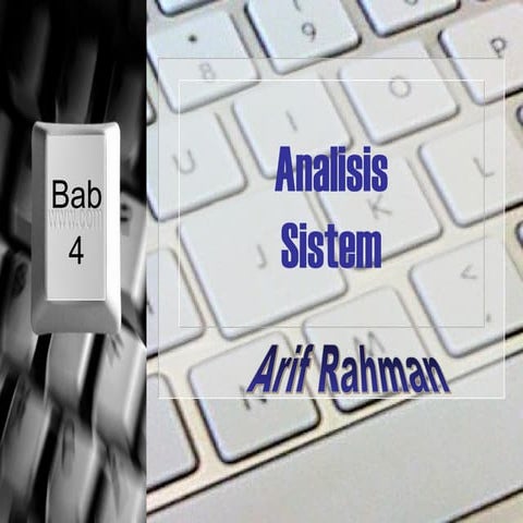 04 Analisis Sistem