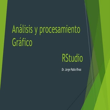 R Studio: Elaboración y procesamiento de gráficos para Estadística Descriptiva 