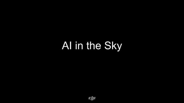 Arnaud Thiercelin at AI Frontiers : AI in the Sky