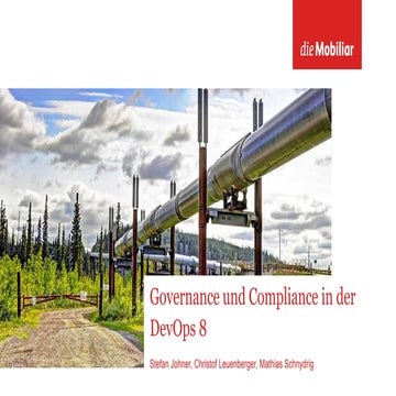 Compliance und Governance in der DevOps-Acht