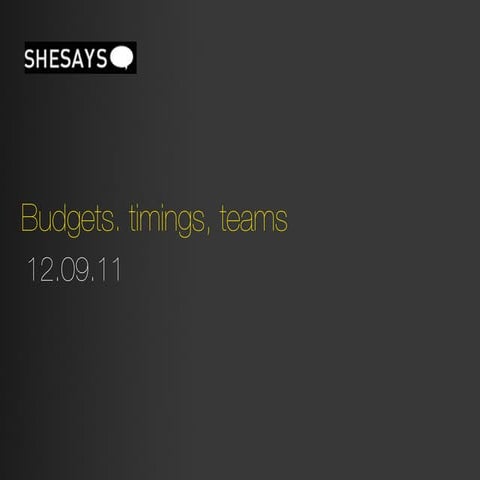 04 DIGI CREATIVE  budgets