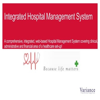 HMIS by Variance Technologies