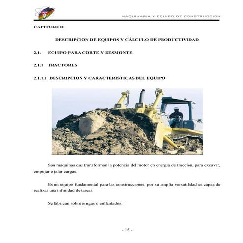 04 capitulo2 descripciondeequiposy_calculodeproductividad