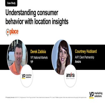 2016 Place Conf - Case Study: Understanding Customer Behavior with Location I...