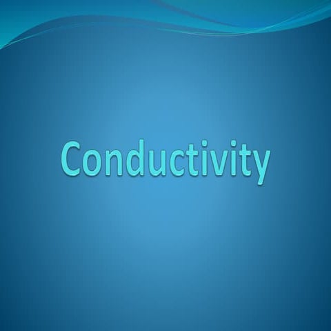 Conductivity Analyzer