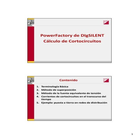 DigSILENT PF - 04 cortocircuitos