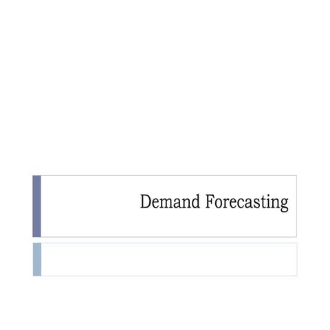 04 demand forecasting