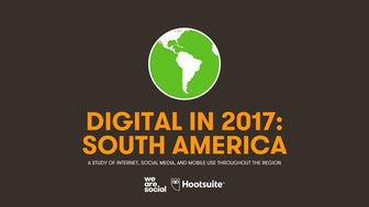 Digital in 2017: South America
