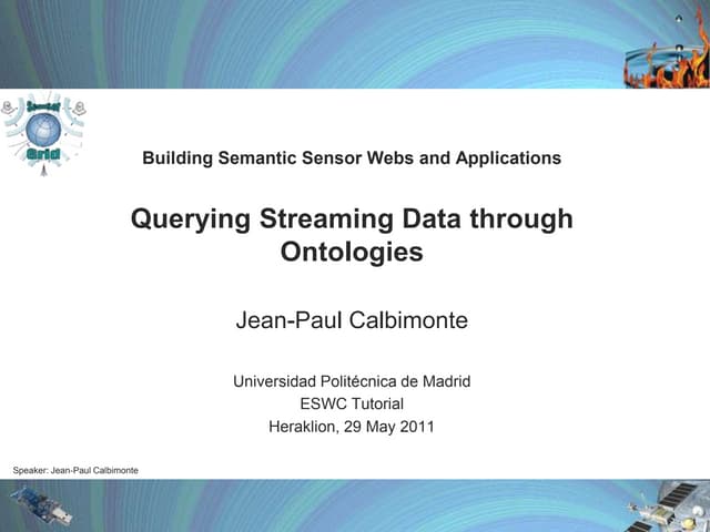 Tutorial ESWC2011 Building Semantic...