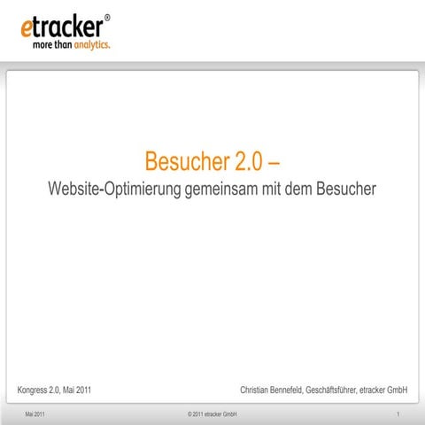 Kunde 2.0: Beitrag 4