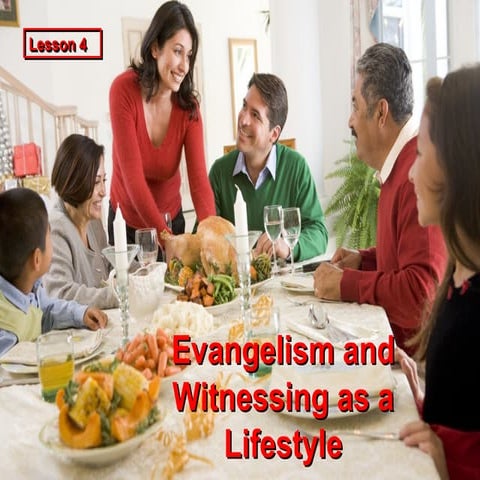 04 evangelism as lifestyle