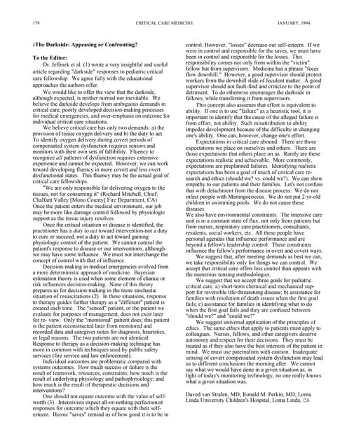 Emergency Medical Decision Making | PDF