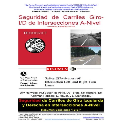 04 fhwa 2002 seguridad girosinterseccion