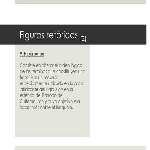 Figuras retoricas (parte 2)