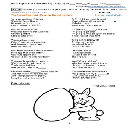 04 hanlin english book 4 unit 3 reading