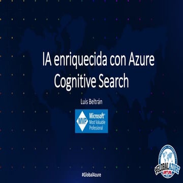 IA enriquecida con Azure Cognitive Search