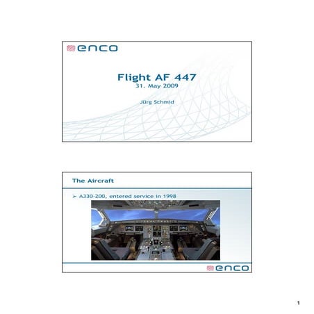 AF 447 - Flight Crashed