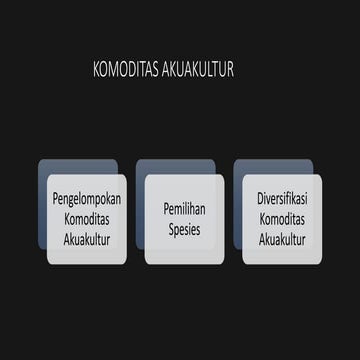 BDPP_Pertemuan 4_komoditas  dalam budidaya