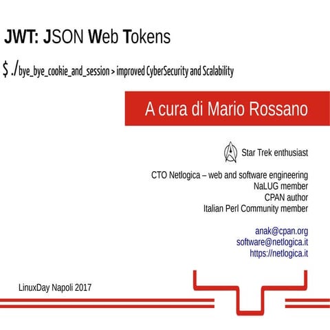 Json Web Tokens | PPT