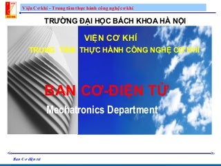 Tài liệu tìm hiểu về PLC - Ban Cơ điện tử ĐH BKHN