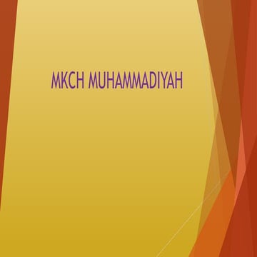 MKCH Muhammadiyah | PPTX