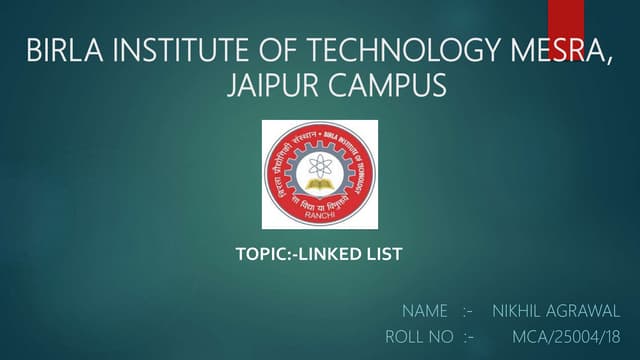 Linked List in Data Structure