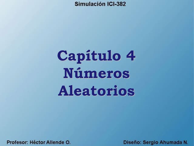 Que son los numeros aleatorios numeros aleatorios
