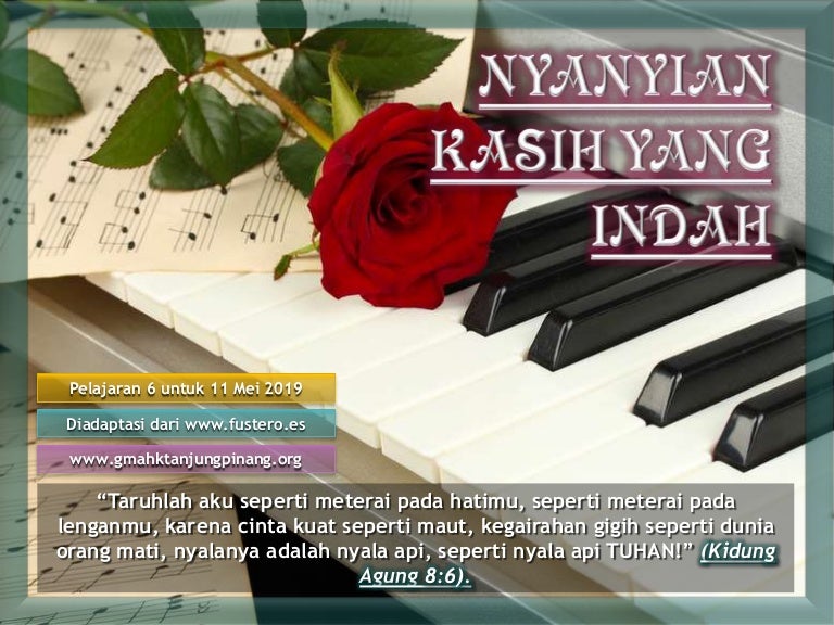 Pelajaran sekolah sabat ke-6 triwulan II 2019