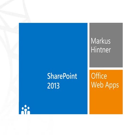 SharePoint, Exchange, Lync Office Web Apps Mobile Landscape | PDF