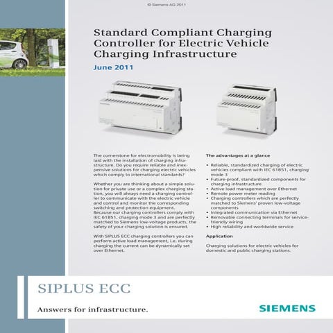 compliant charging controller for electric vehicle