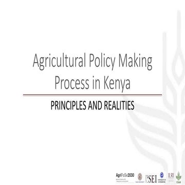 04 policy training agrifose-willis