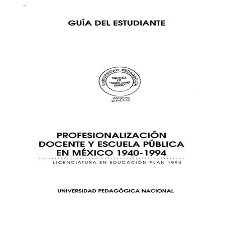04 profesionalizacion docente