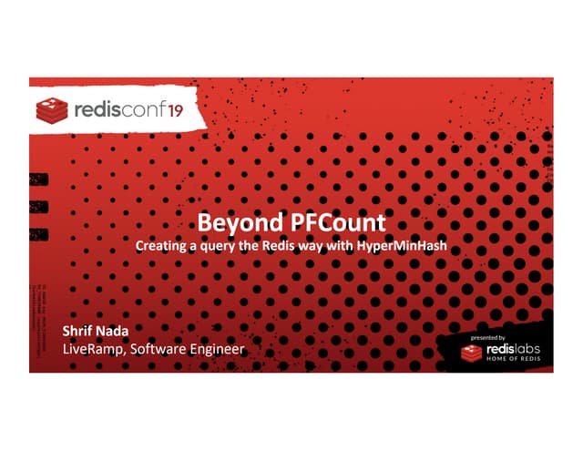 Beyond PFCount: Shrif Nada