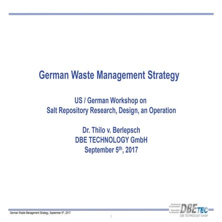 04 German Waste Management Strategy